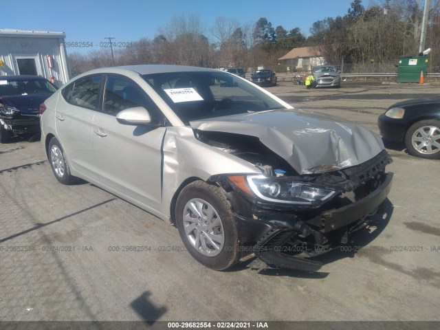 HYUNDAI ELANTRA 2017 kmhd74lf6hu087519