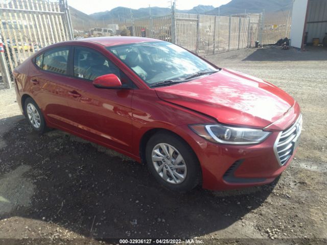 HYUNDAI ELANTRA 2017 kmhd74lf6hu093630