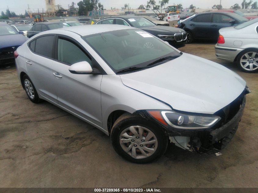 HYUNDAI ELANTRA 2017 kmhd74lf6hu116758