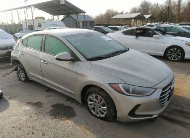 HYUNDAI ELANTRA 2017 kmhd74lf6hu127601