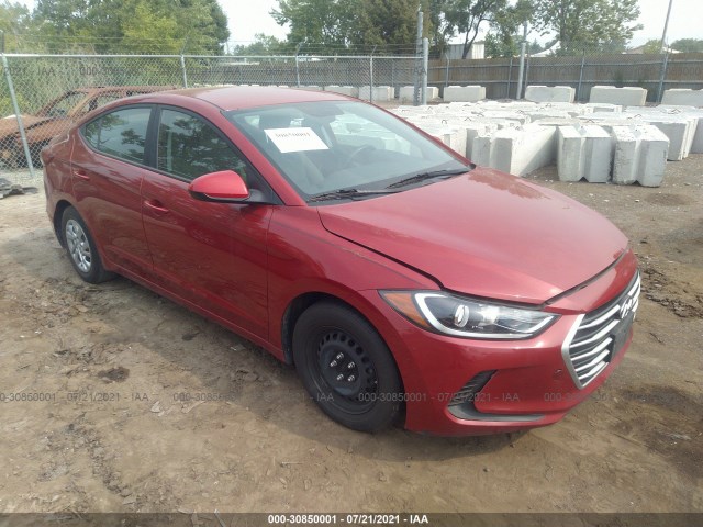 HYUNDAI ELANTRA 2017 kmhd74lf6hu172439