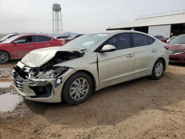 HYUNDAI ELANTRA SE 2017 kmhd74lf6hu357378