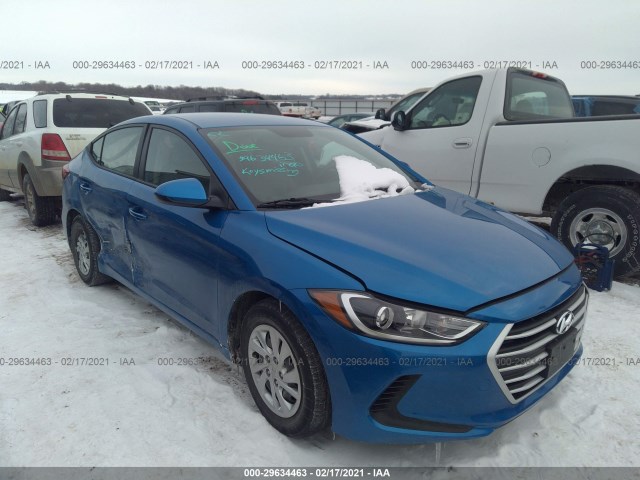 HYUNDAI ELANTRA 2017 kmhd74lf6hu368509