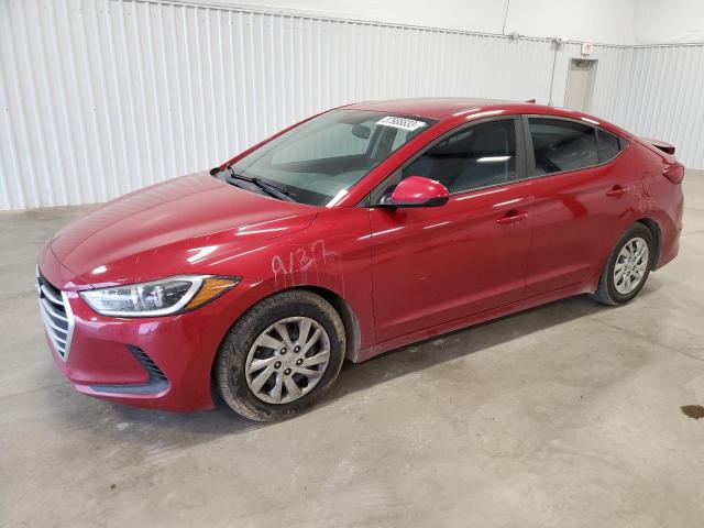 HYUNDAI ELANTRA SE 2017 kmhd74lf6hu385469