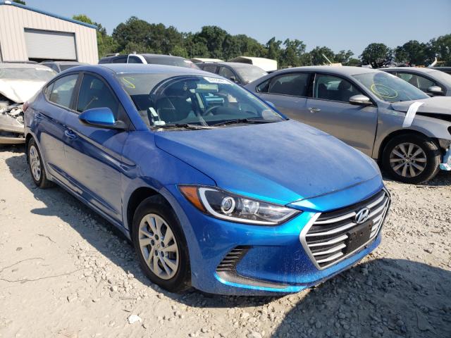 HYUNDAI ELANTRA SE 2017 kmhd74lf6hu394429