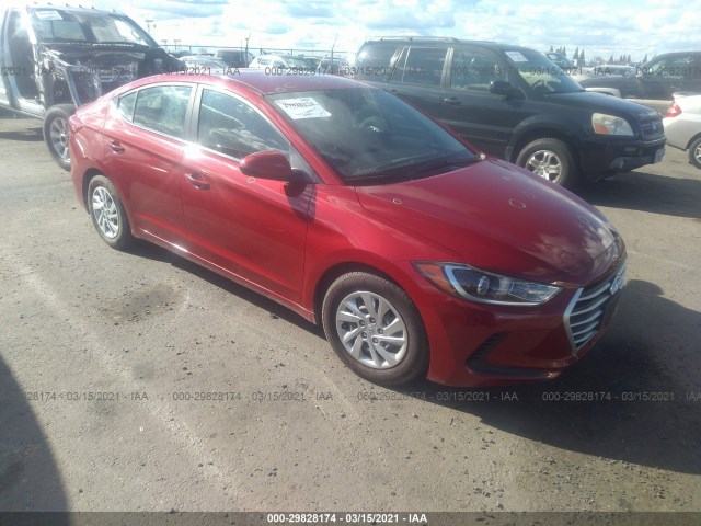 HYUNDAI ELANTRA 2017 kmhd74lf6hu394527