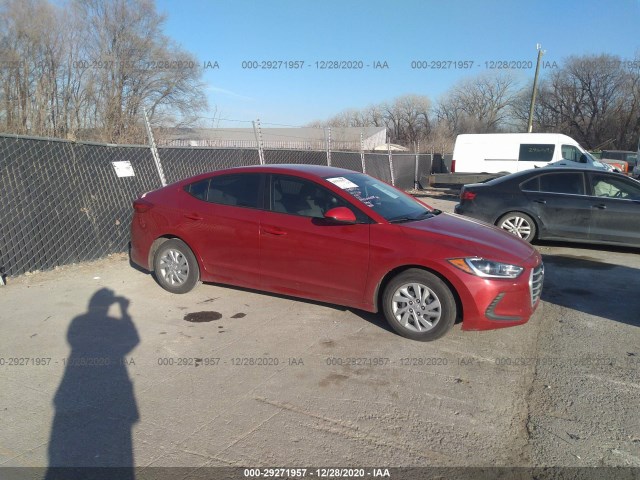 HYUNDAI ELANTRA 2018 kmhd74lf6ju451136