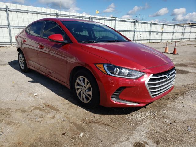 HYUNDAI ELANTRA SE 2018 kmhd74lf6ju452822