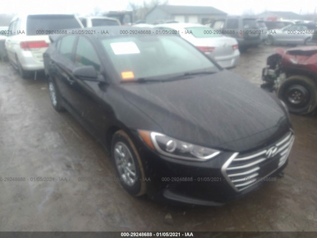 HYUNDAI ELANTRA 2018 kmhd74lf6ju470284