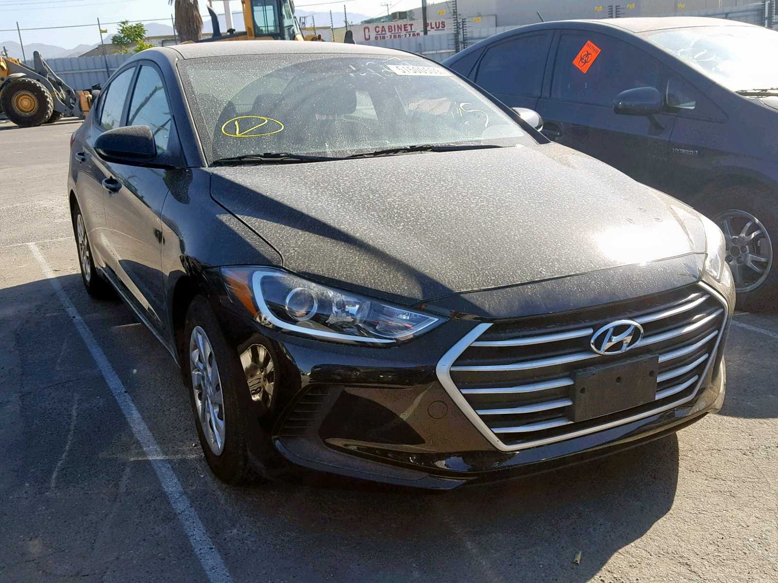 HYUNDAI ELANTRA 2018 kmhd74lf6ju504207