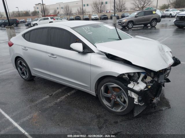 HYUNDAI ELANTRA 2018 kmhd74lf6ju520486