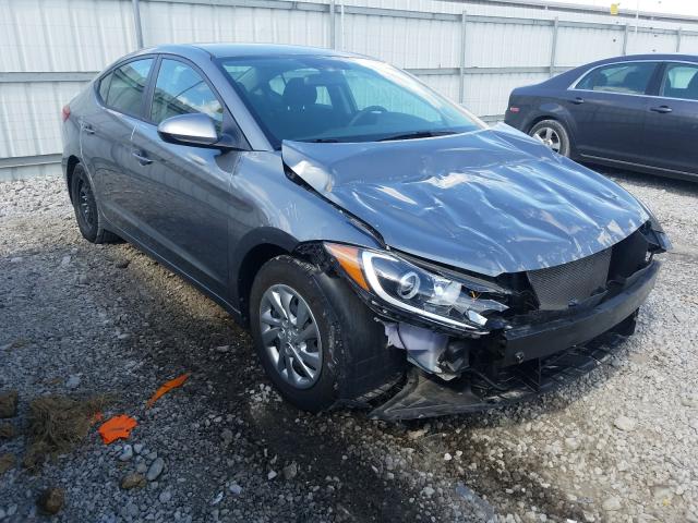 HYUNDAI ELANTRA 2018 kmhd74lf6ju581577