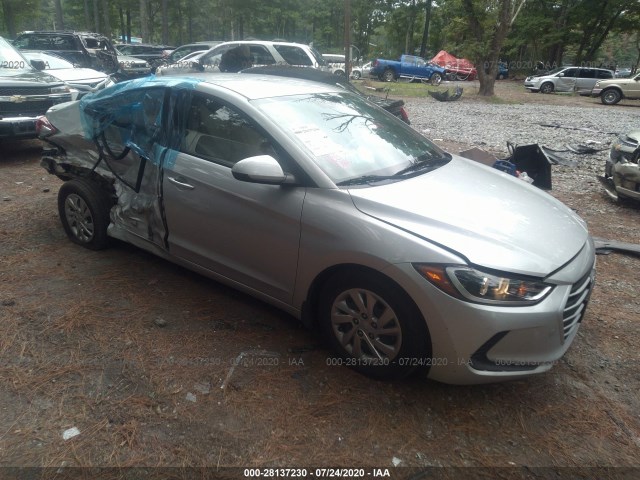 HYUNDAI ELANTRA 2018 kmhd74lf6ju678987