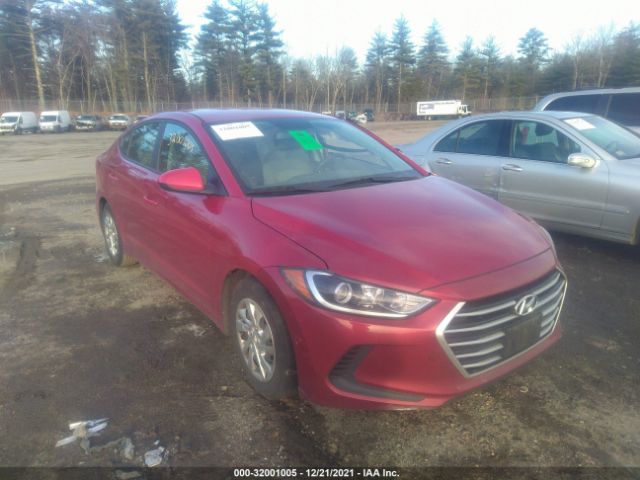 HYUNDAI ELANTRA 2017 kmhd74lf7hu070485