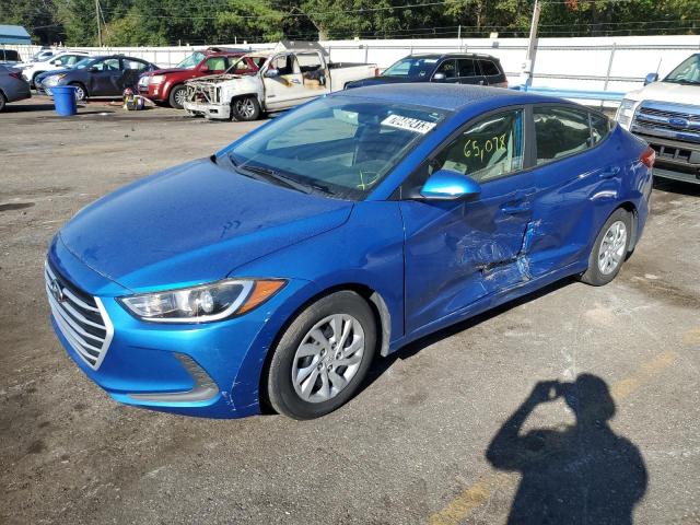 HYUNDAI ELANTRA SE 2017 kmhd74lf7hu079719