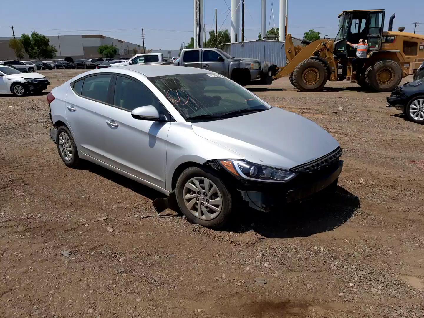 HYUNDAI ELANTRA SE 2017 kmhd74lf7hu082023