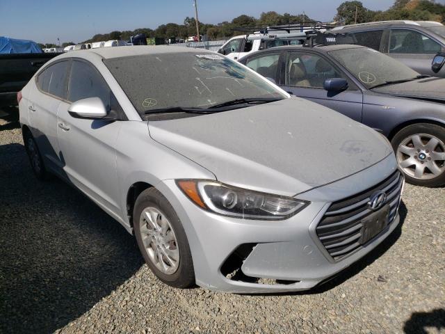 HYUNDAI ELANTRA SE 2017 kmhd74lf7hu084046