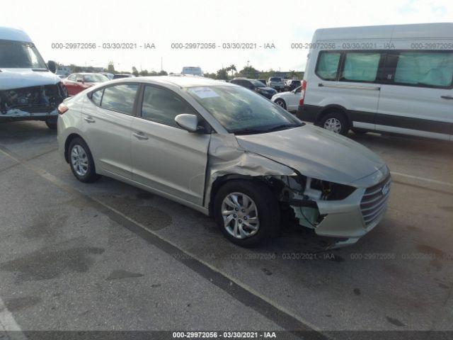 HYUNDAI ELANTRA 2017 kmhd74lf7hu090140