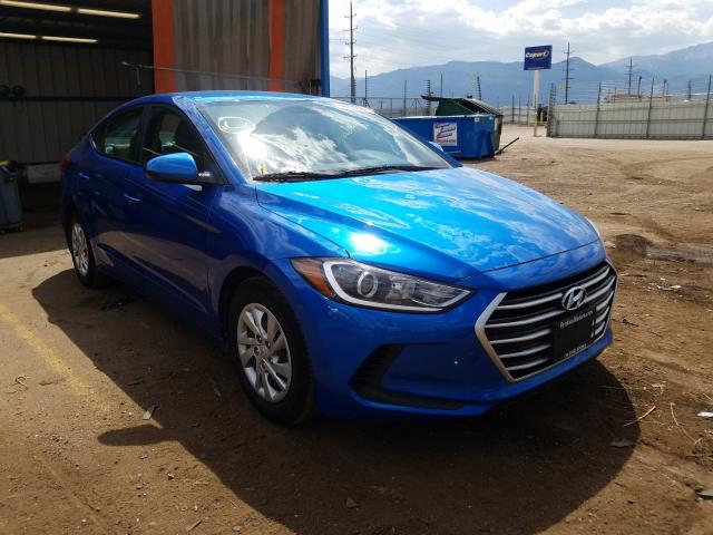 HYUNDAI ELANTRA SE 2017 kmhd74lf7hu096052