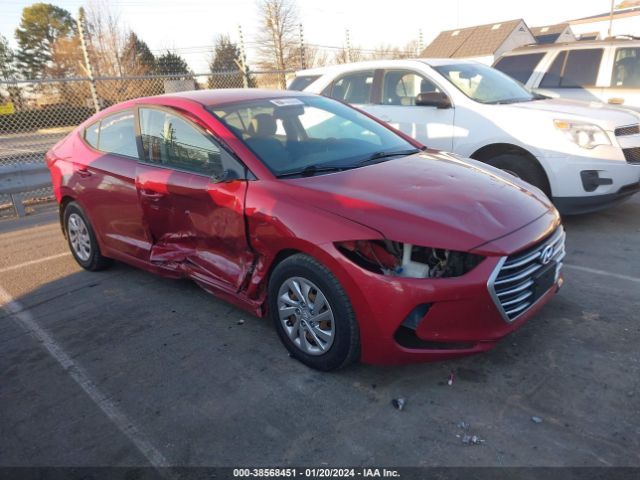 HYUNDAI ELANTRA 2017 kmhd74lf7hu111035