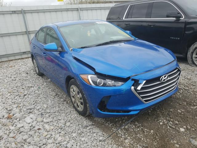 HYUNDAI ELANTRA SE 2017 kmhd74lf7hu114579