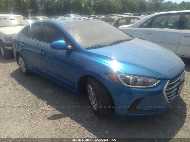 HYUNDAI ELANTRA 2017 kmhd74lf7hu127297