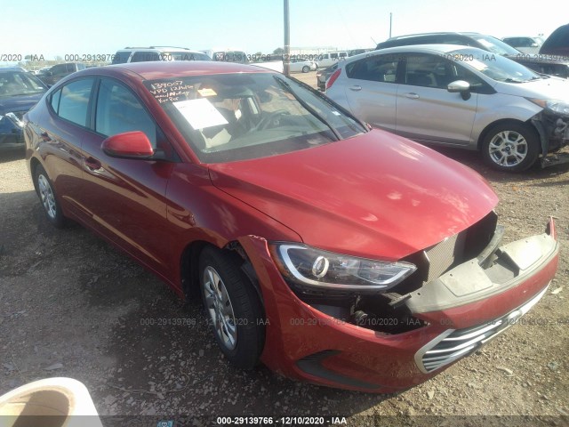 HYUNDAI ELANTRA 2017 kmhd74lf7hu385576