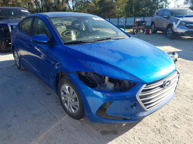 HYUNDAI ELANTRA SE 2017 kmhd74lf7hu408404