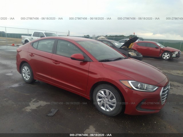 HYUNDAI ELANTRA 2017 kmhd74lf7hu432136