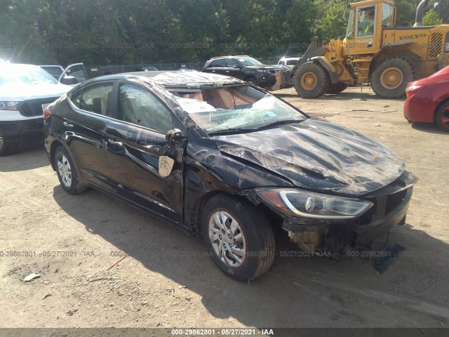 HYUNDAI ELANTRA 2018 kmhd74lf7ju442574