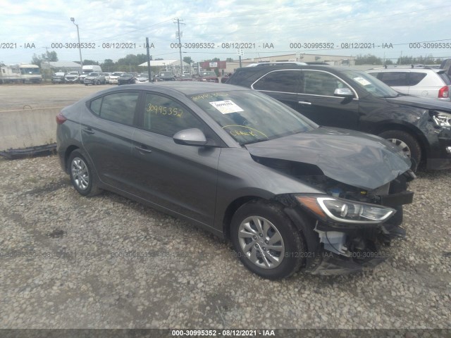 HYUNDAI ELANTRA 2018 kmhd74lf7ju452683