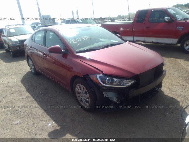 HYUNDAI ELANTRA 2018 kmhd74lf7ju453249