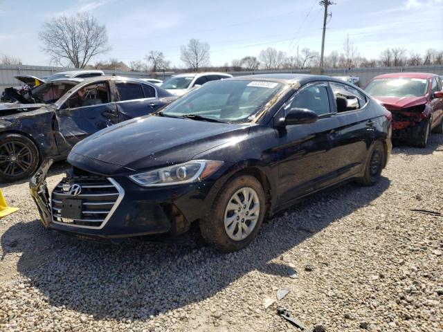 HYUNDAI ELANTRA SE 2018 kmhd74lf7ju619785