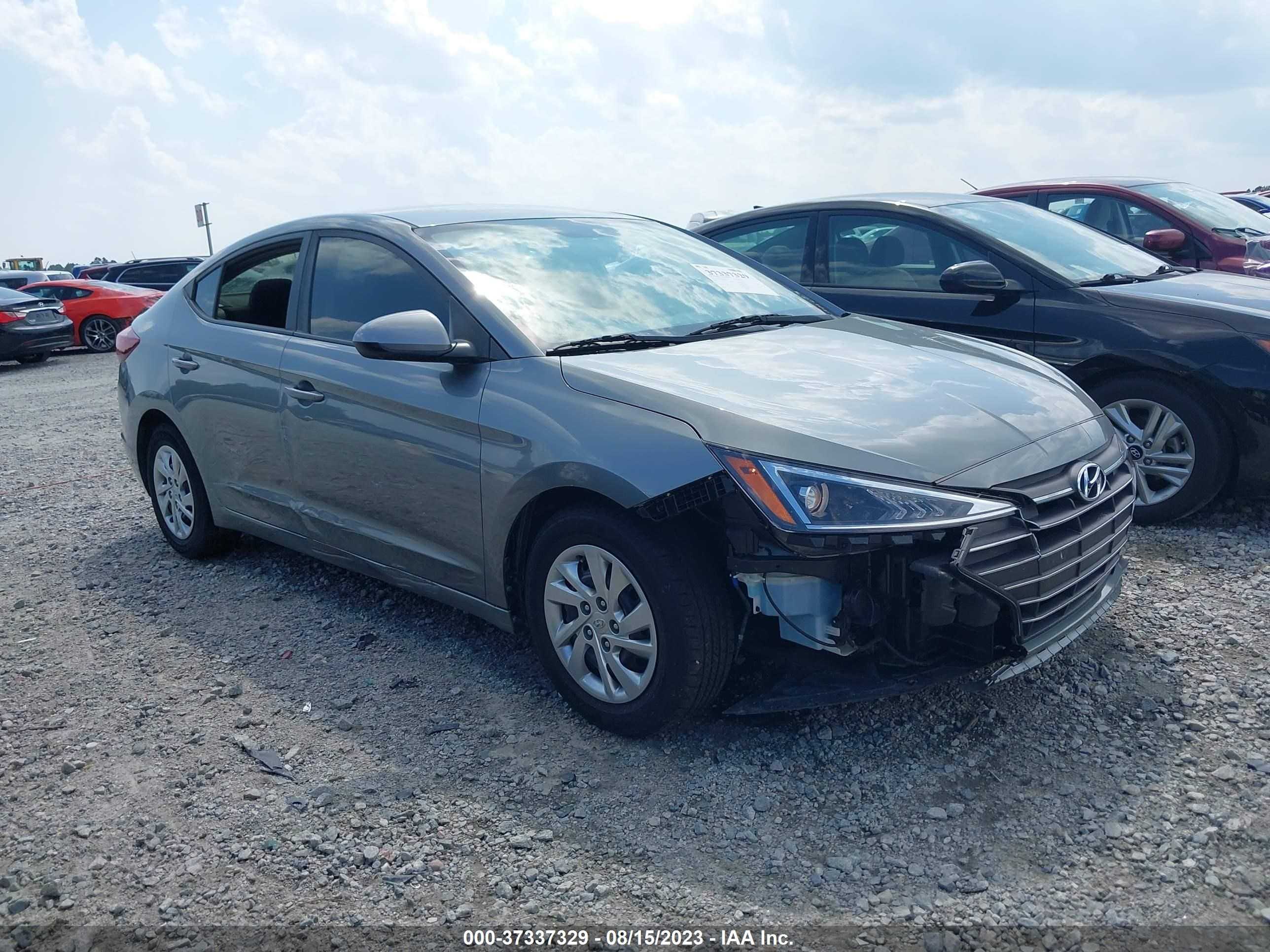 HYUNDAI ELANTRA 2019 kmhd74lf7ku789713