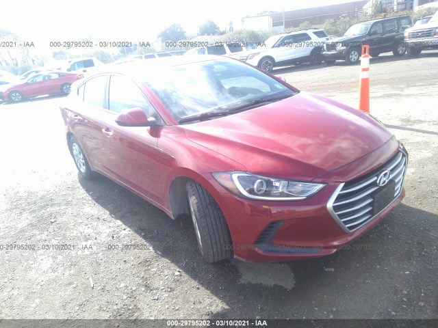 HYUNDAI ELANTRA 2017 kmhd74lf8hu084590