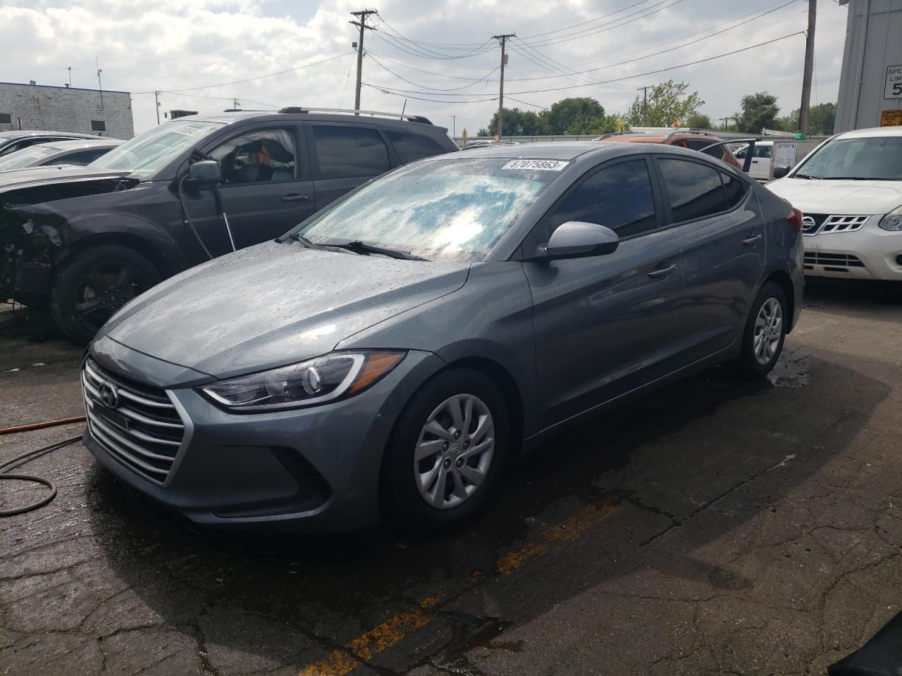 HYUNDAI ELANTRA 2017 kmhd74lf8hu087473