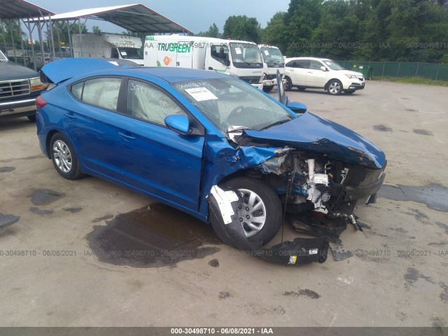 HYUNDAI ELANTRA 2017 kmhd74lf8hu128071