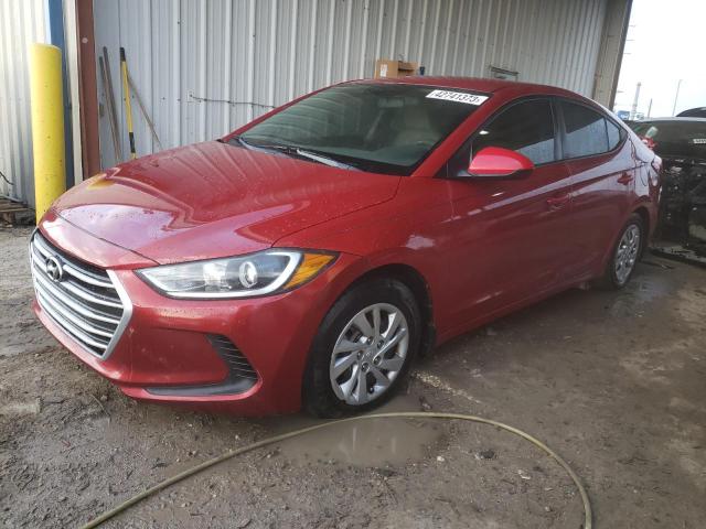 HYUNDAI ELANTRA SE 2017 kmhd74lf8hu141466