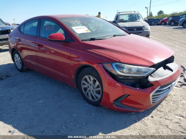 HYUNDAI ELANTRA 2017 kmhd74lf8hu350366