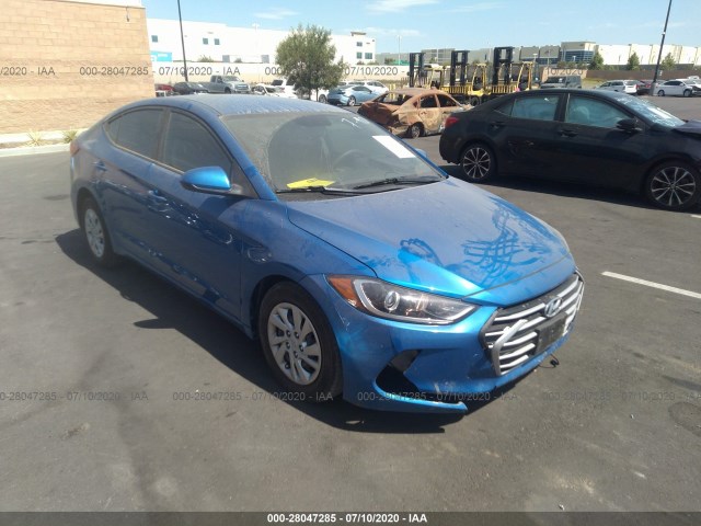 HYUNDAI ELANTRA 2017 kmhd74lf8hu362176