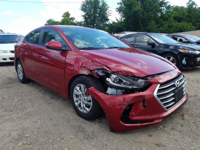 HYUNDAI ELANTRA SE 2017 kmhd74lf8hu367541