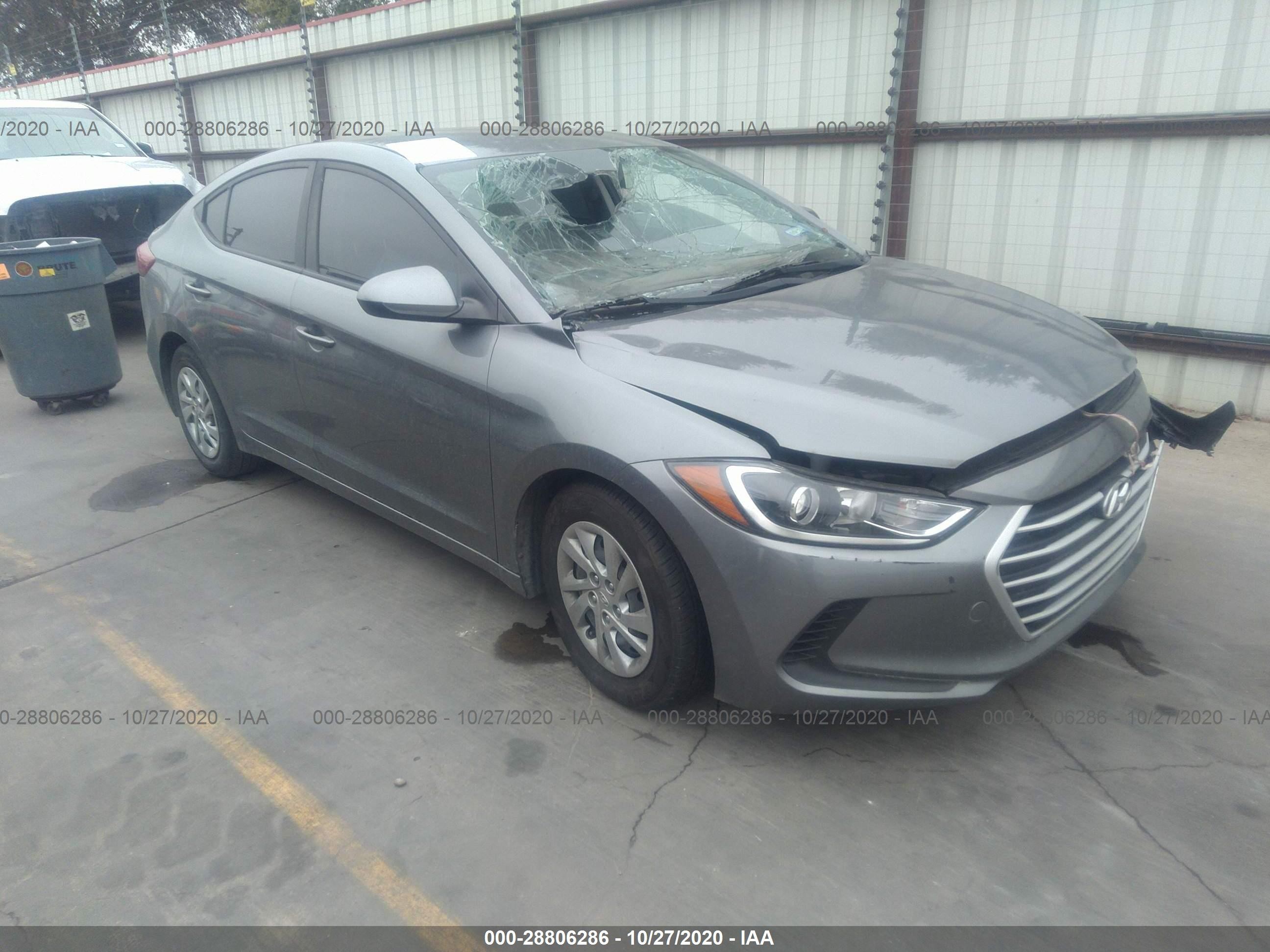 HYUNDAI ELANTRA 2017 kmhd74lf8hu368804