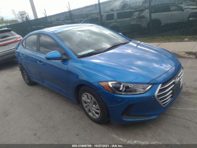 HYUNDAI ELANTRA 2017 kmhd74lf8hu409609