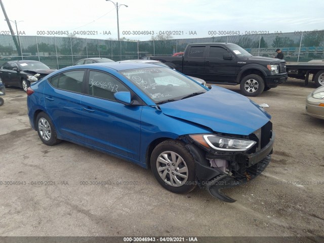 HYUNDAI ELANTRA 2018 kmhd74lf8ju449601