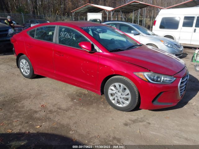 HYUNDAI ELANTRA 2018 kmhd74lf8ju471825