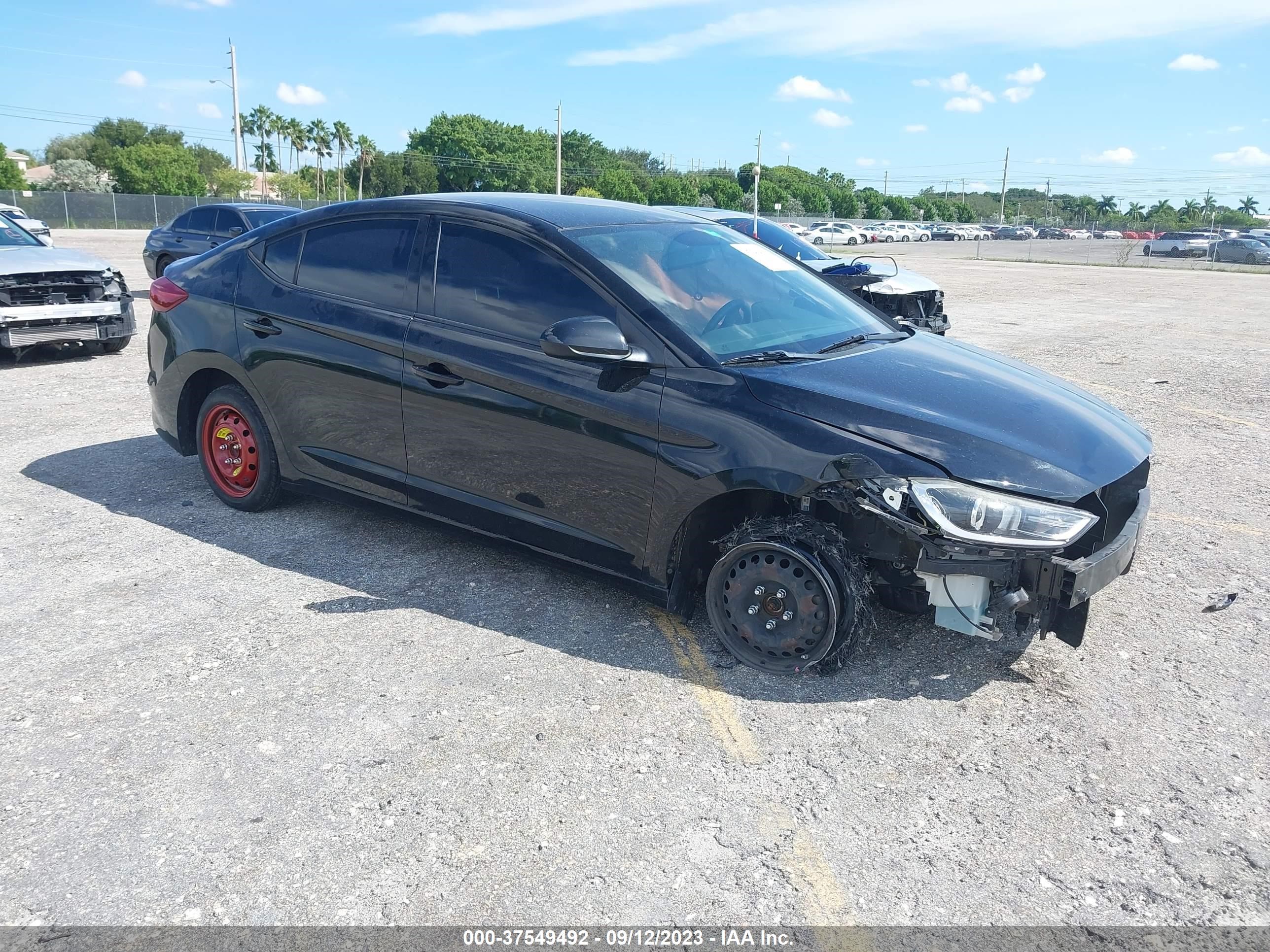 HYUNDAI ELANTRA 2018 kmhd74lf8ju611551