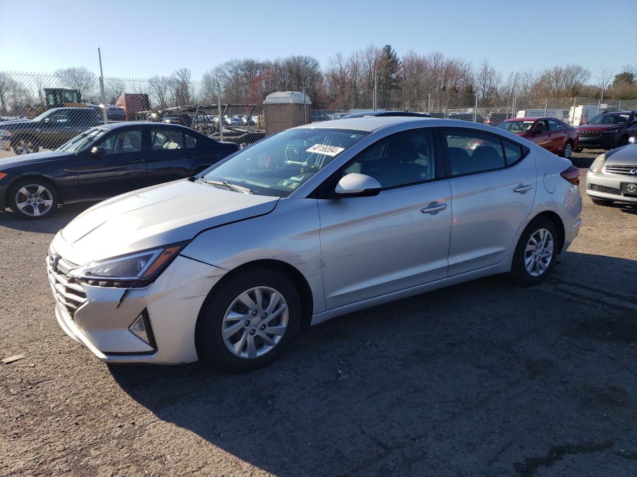 HYUNDAI ELANTRA 2019 kmhd74lf8ku761077