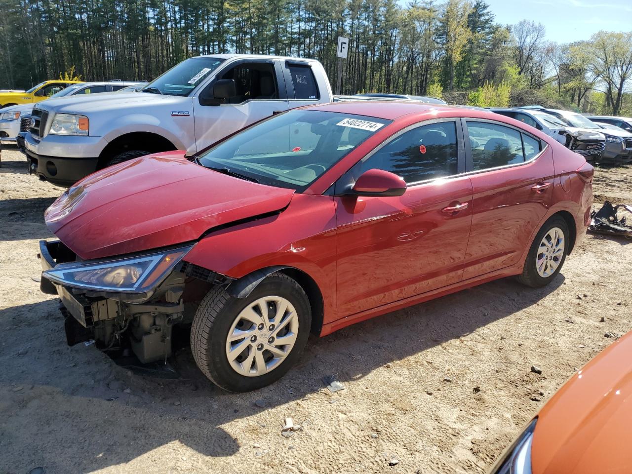 HYUNDAI ELANTRA 2019 kmhd74lf8ku790269