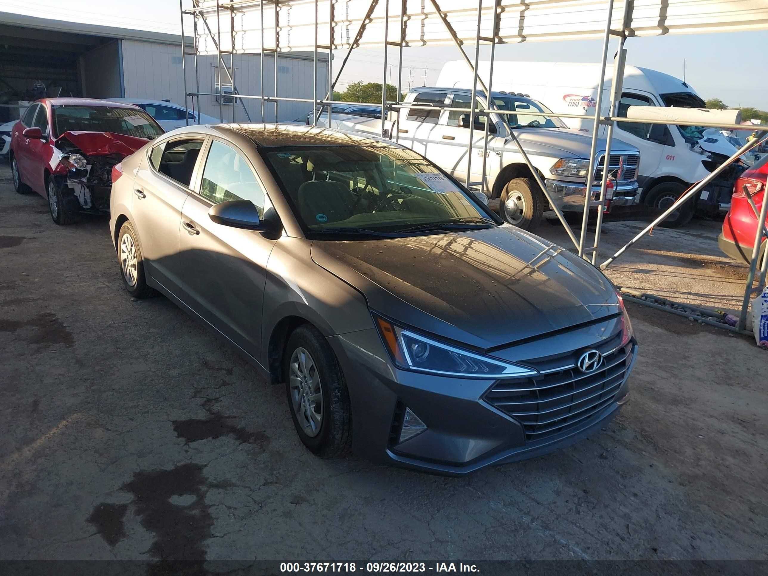 HYUNDAI ELANTRA 2019 kmhd74lf8ku844587