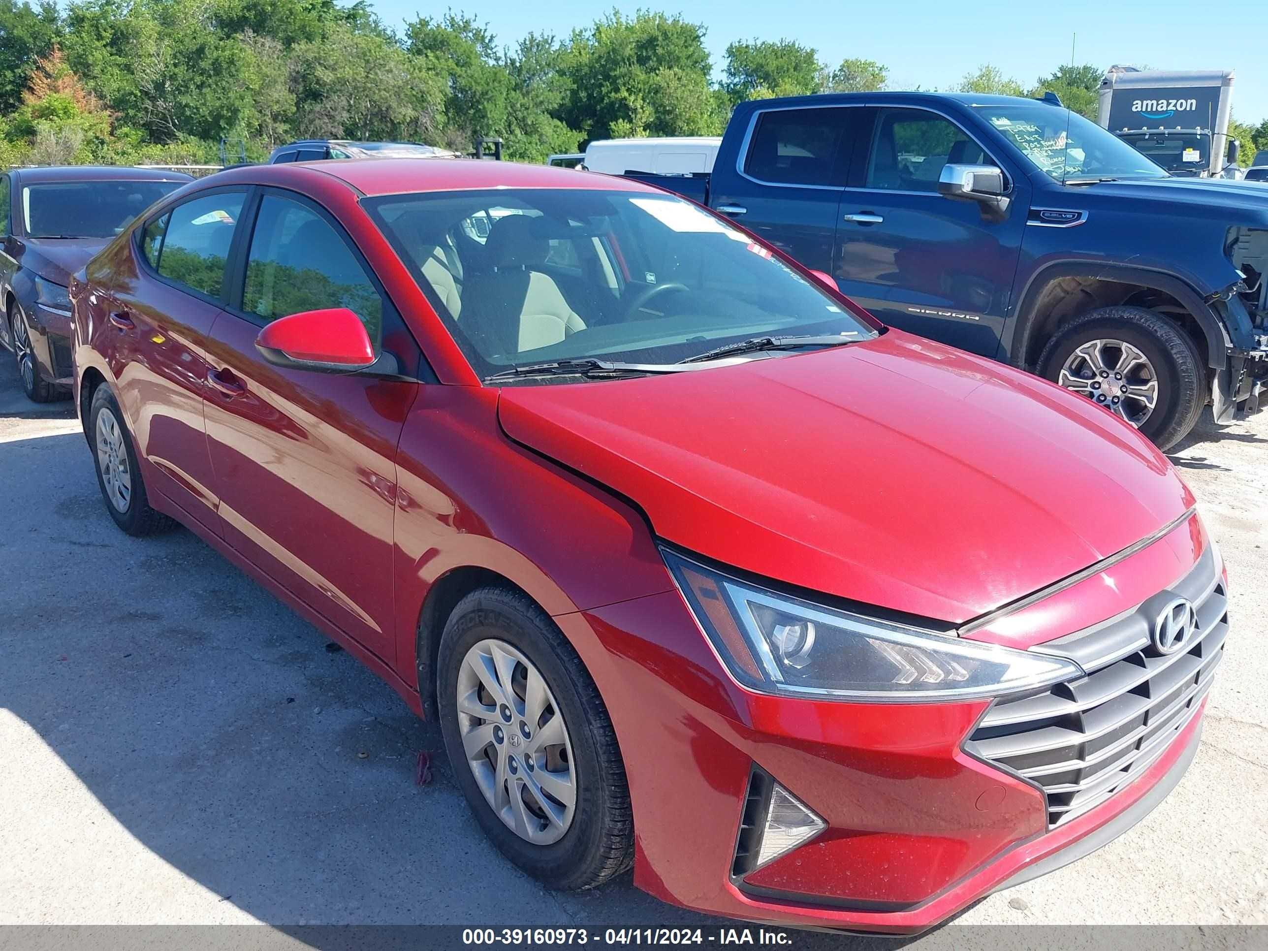 HYUNDAI ELANTRA SE 2020 kmhd74lf8lu014239